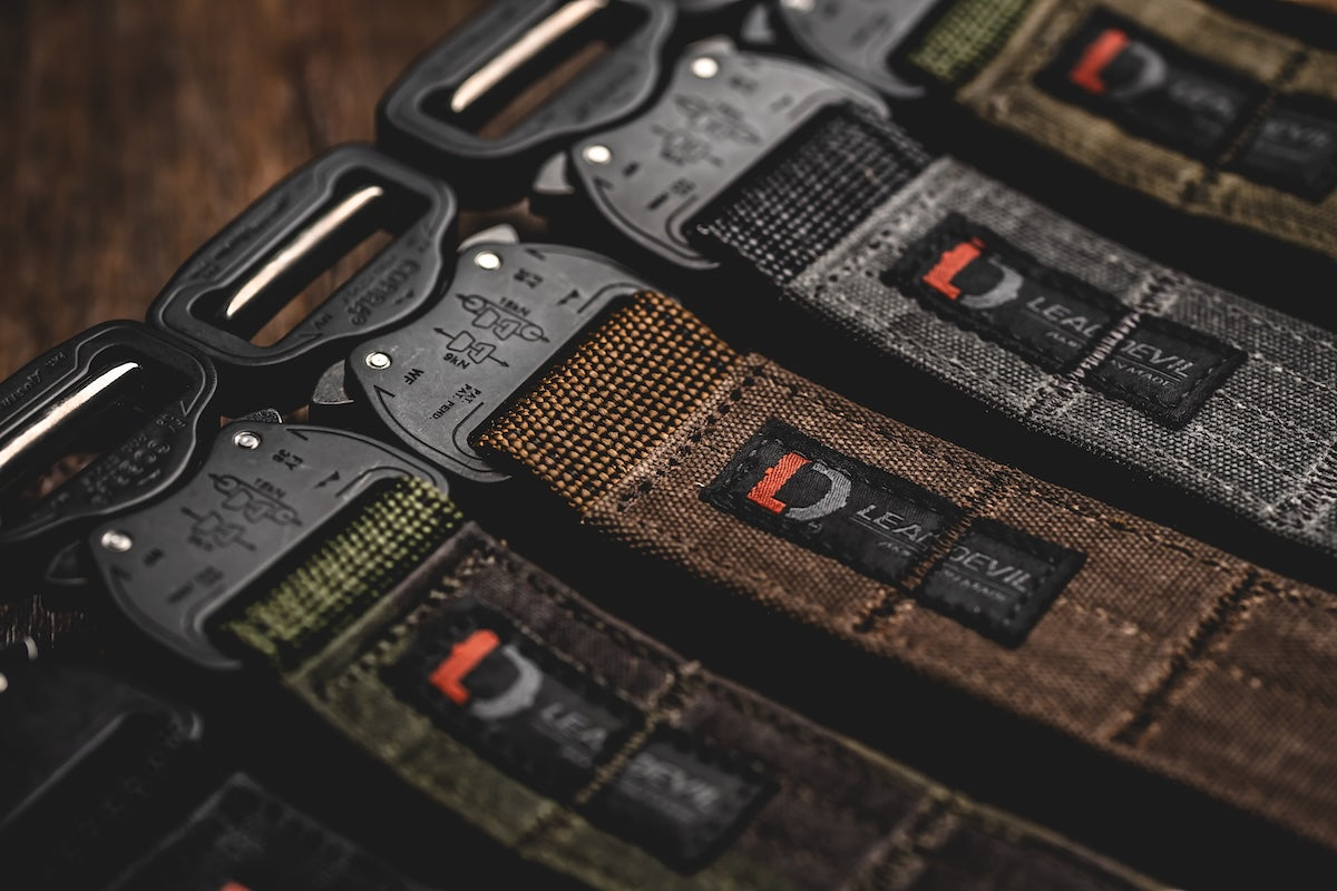 Lead Devil USA Tactical Belt (Inner & Outer Belt)