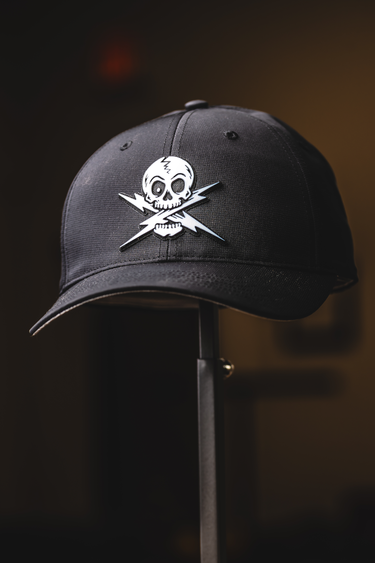 TTG Skull Logo Patch Richardson 225 Black