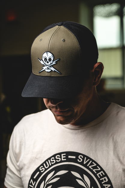 TTG Skull Logo Snapback Hat