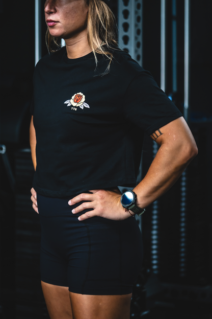 TTG Women's Jersey Crop Tee