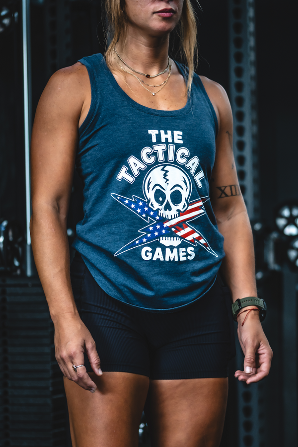 TTG Patriotic Skull Women's Tank