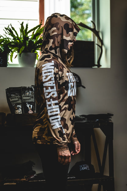 TTG UV Hooded Long Sleeve *Perforated