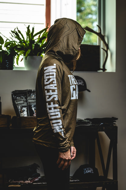 TTG UV Hooded Long Sleeve *Perforated