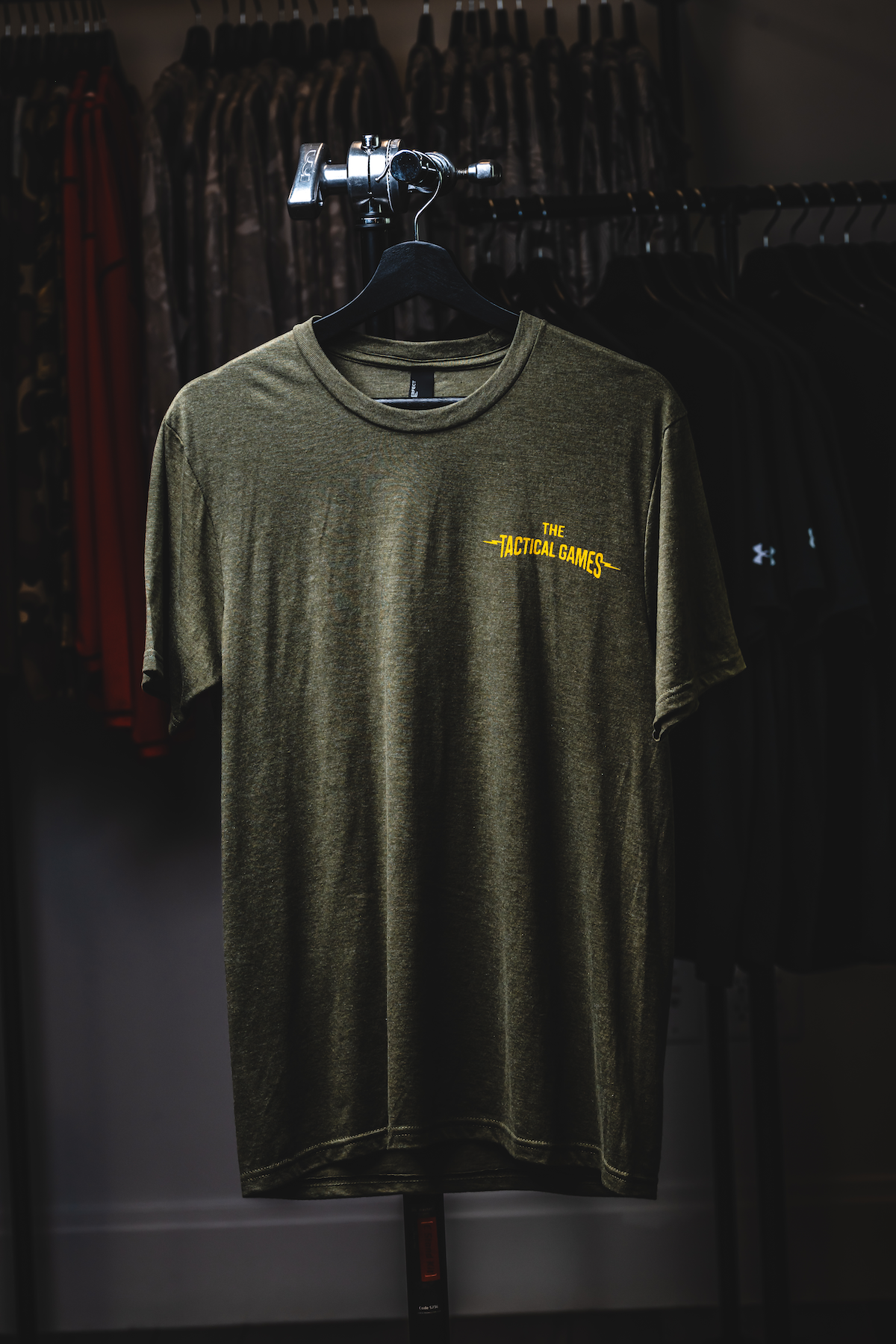 TTG Lightening Bolt Skull Tee - Military Green