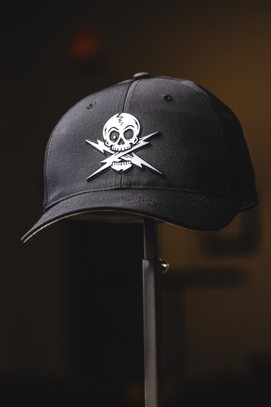 TTG Skull Logo Patch Richardson 225 Black