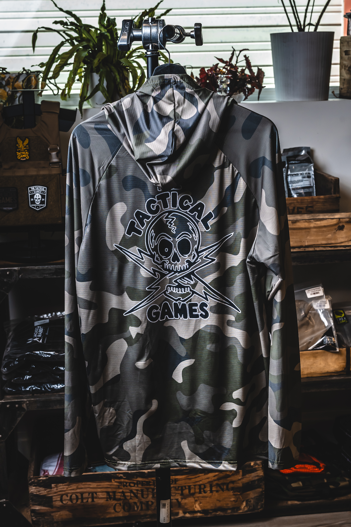 TTG UV Hooded Long Sleeve *Perforated