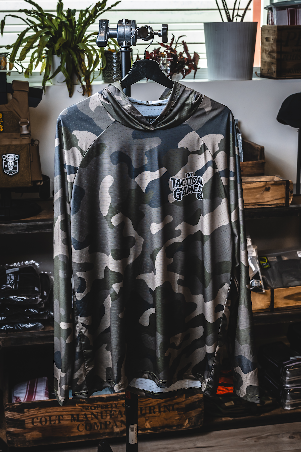 TTG UV Hooded Long Sleeve *Perforated