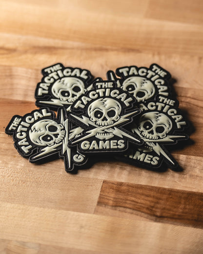 TTG Skull Glow in the Dark Patch