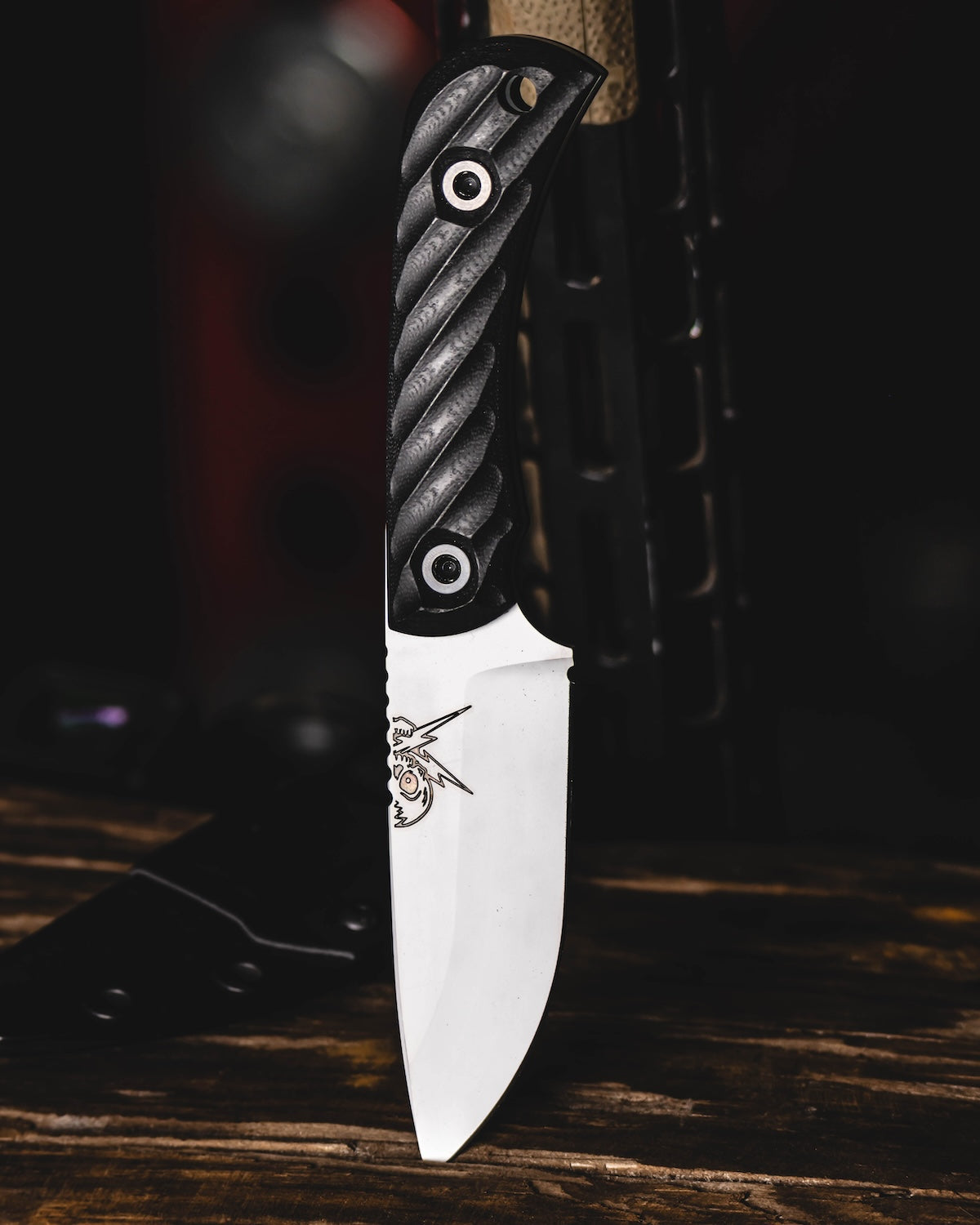 TTG x Half Face Blades Custom Knife