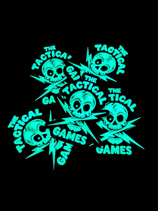 TTG Skull Glow in the Dark Patch