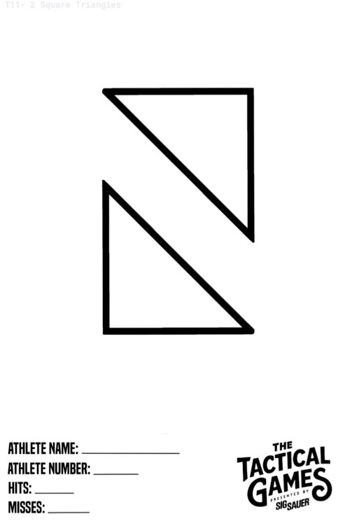 TTG 2026 Targets - 5 Pack of Targets