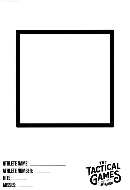 TTG 2026 Targets - 5 Pack of Targets