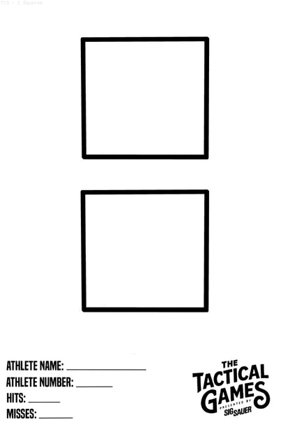 TTG 2026 Targets - 5 Pack of Targets