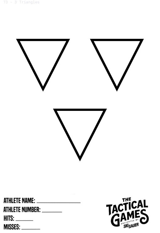 TTG 2026 Targets - 5 Pack of Targets