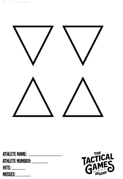 TTG 2026 Targets - 5 Pack of Targets