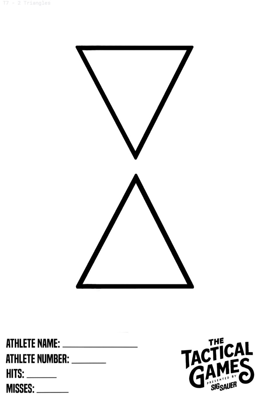 TTG 2026 Targets - 5 Pack of Targets